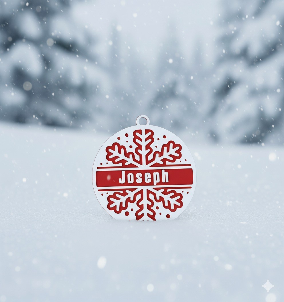 Customizable Holiday Ornaments
