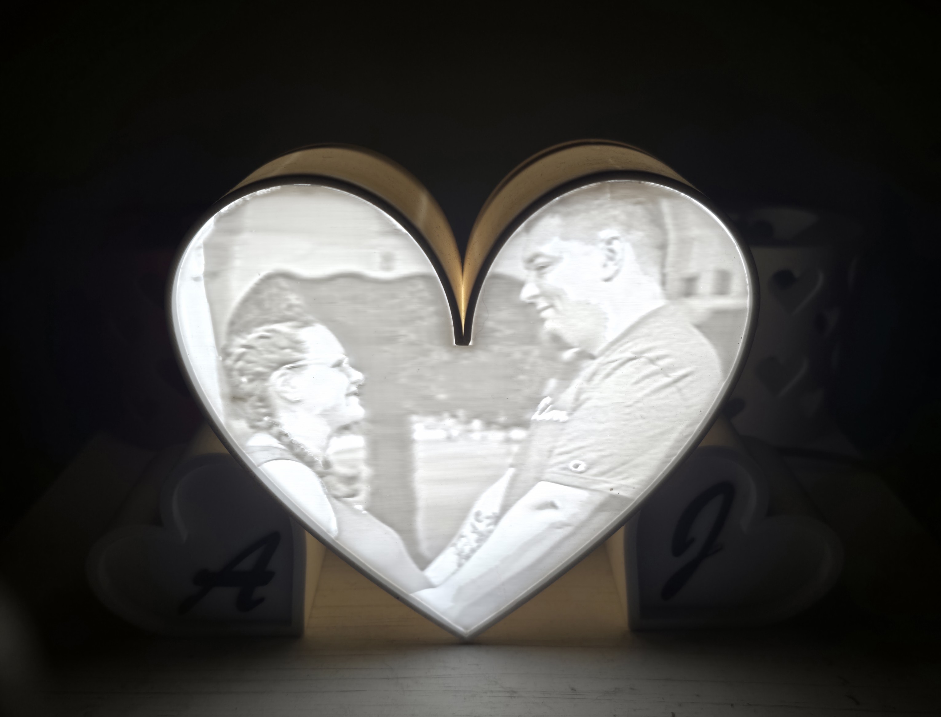 Heart Shaped Lithophane