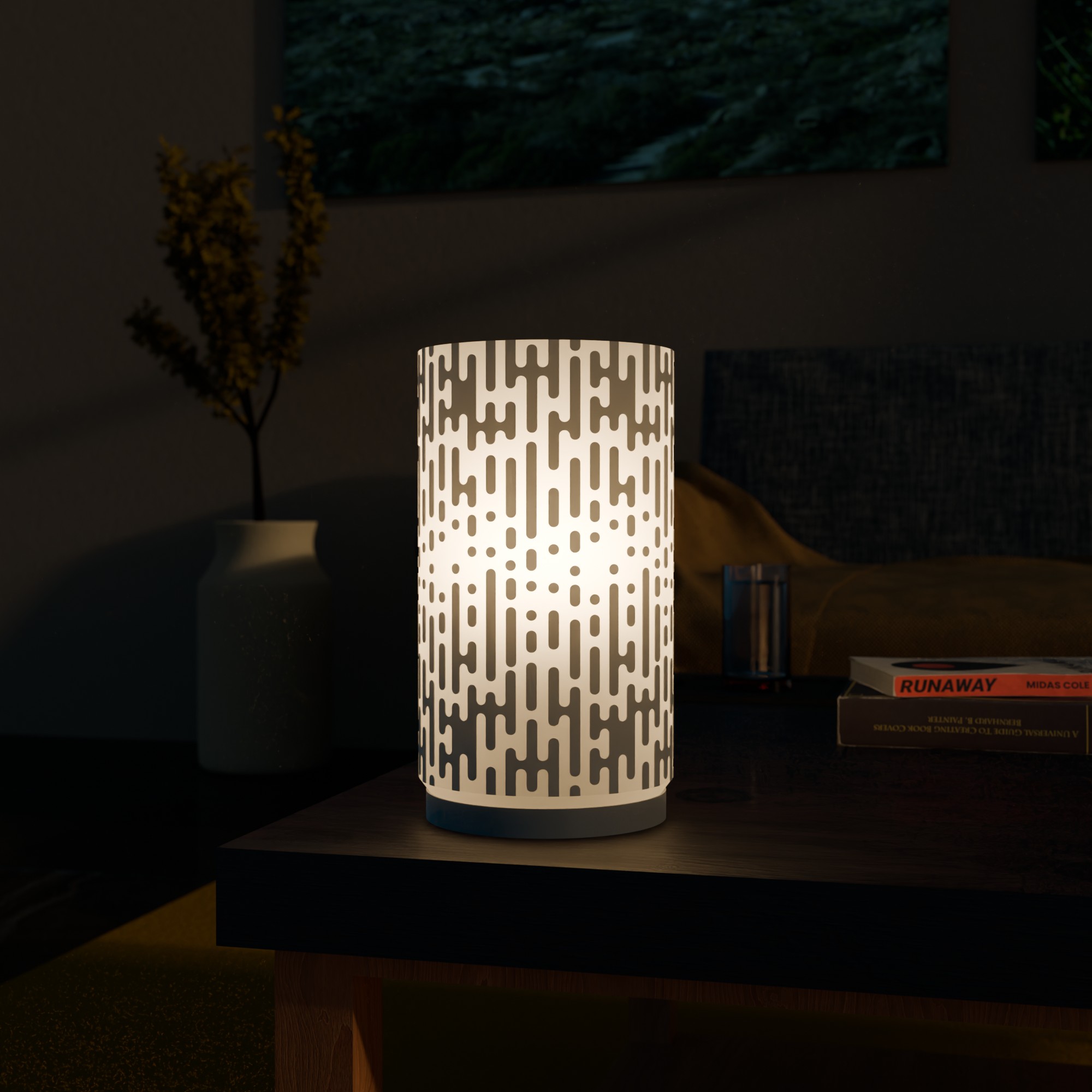 Modern 3D Printed Desk Lamp