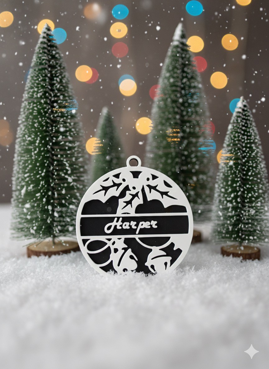 Customizable Holiday Ornaments