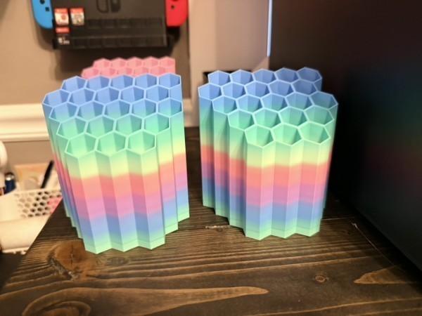 Hex Pen Holder