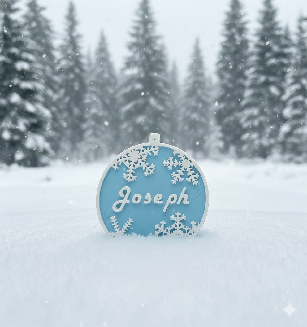 Customizable Holiday Ornaments