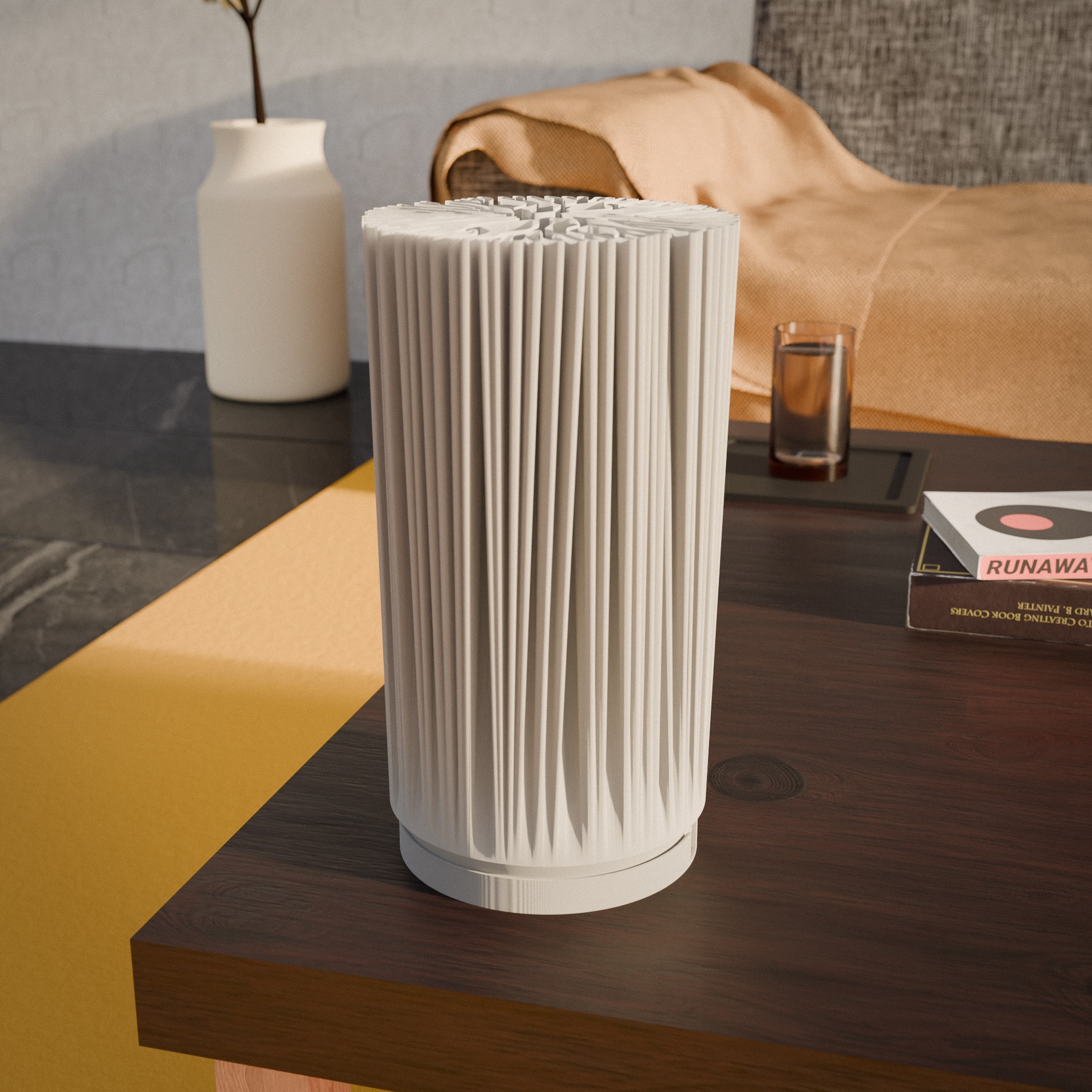 Modern 3D Printed Desk Lamp